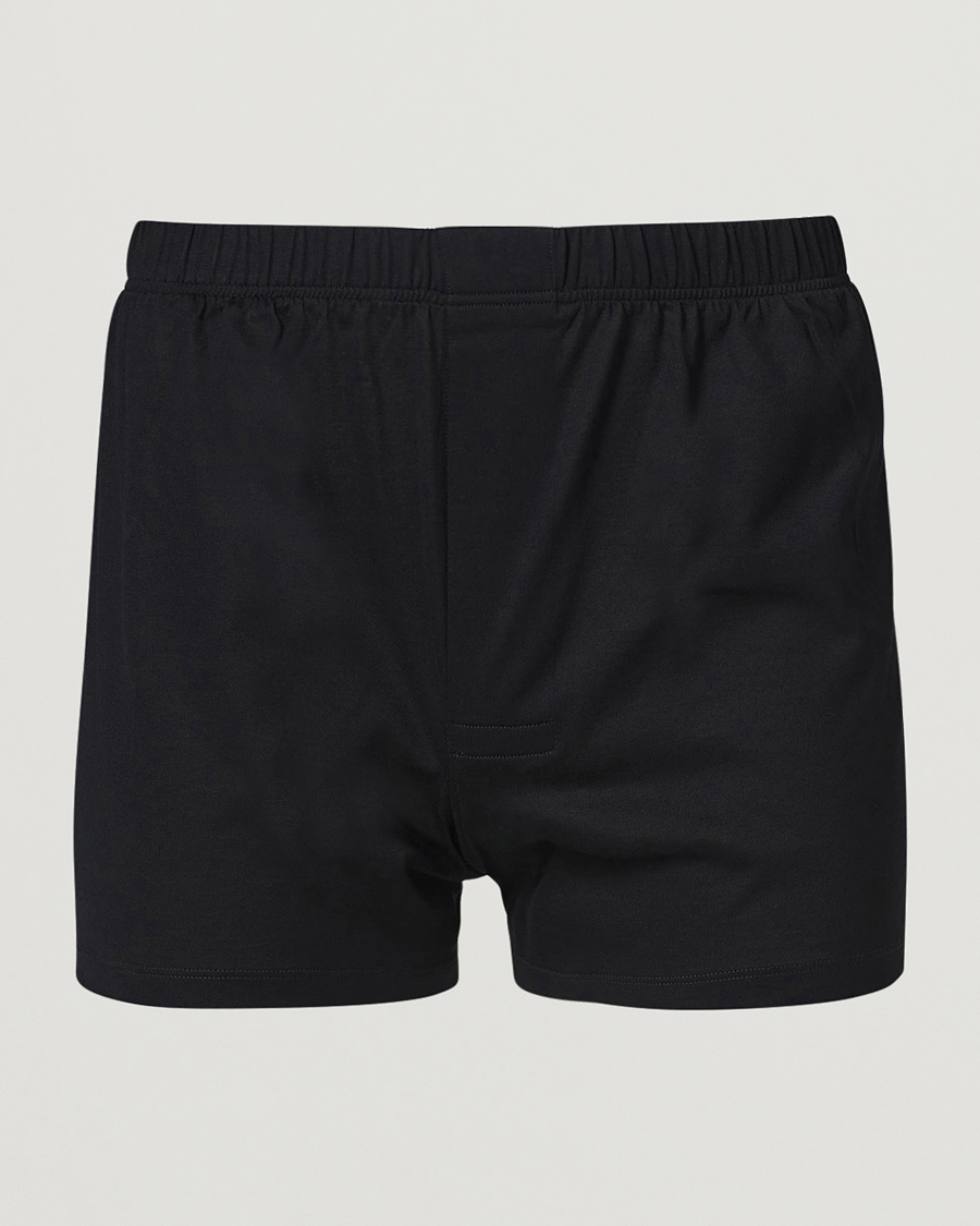 Herr | Underkläder | Bresciani | Cotton Boxer Brief Black