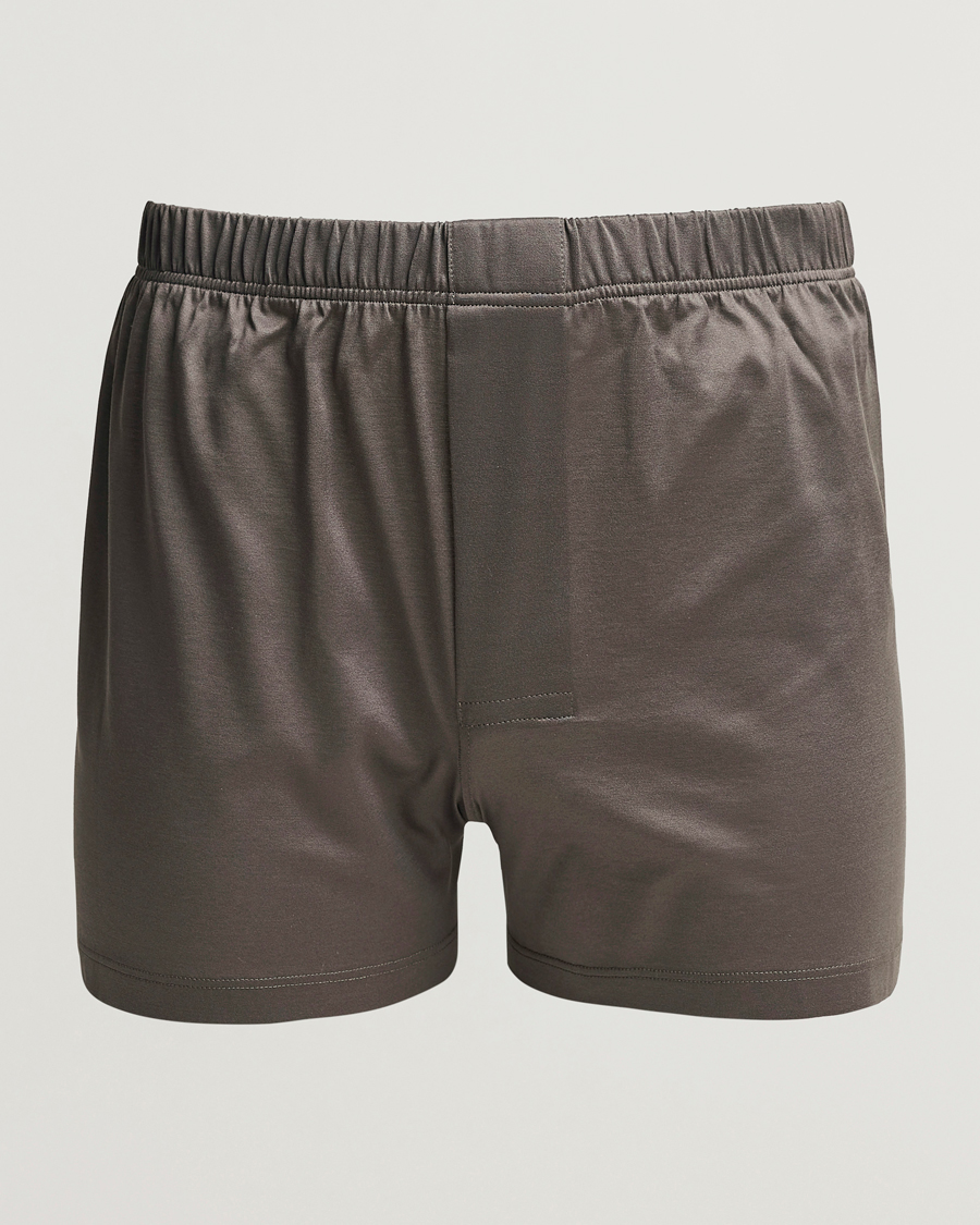 Herr | Underkläder | Bresciani | Cotton Boxer Brief Grey