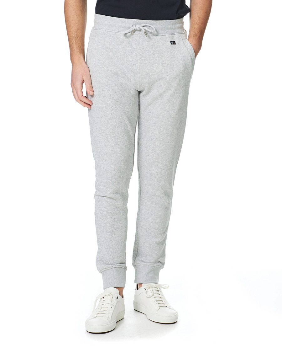 Herr | Byxor | Lexington | Ivan Sweatpants Light Grey Melange
