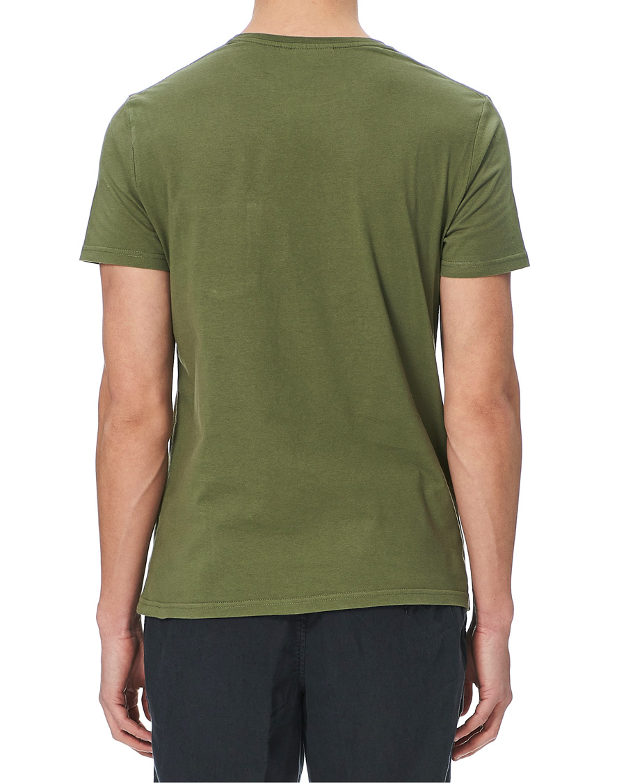 Herr | T-Shirts | Lexington | Travis Pocket Crew Neck Tee Green
