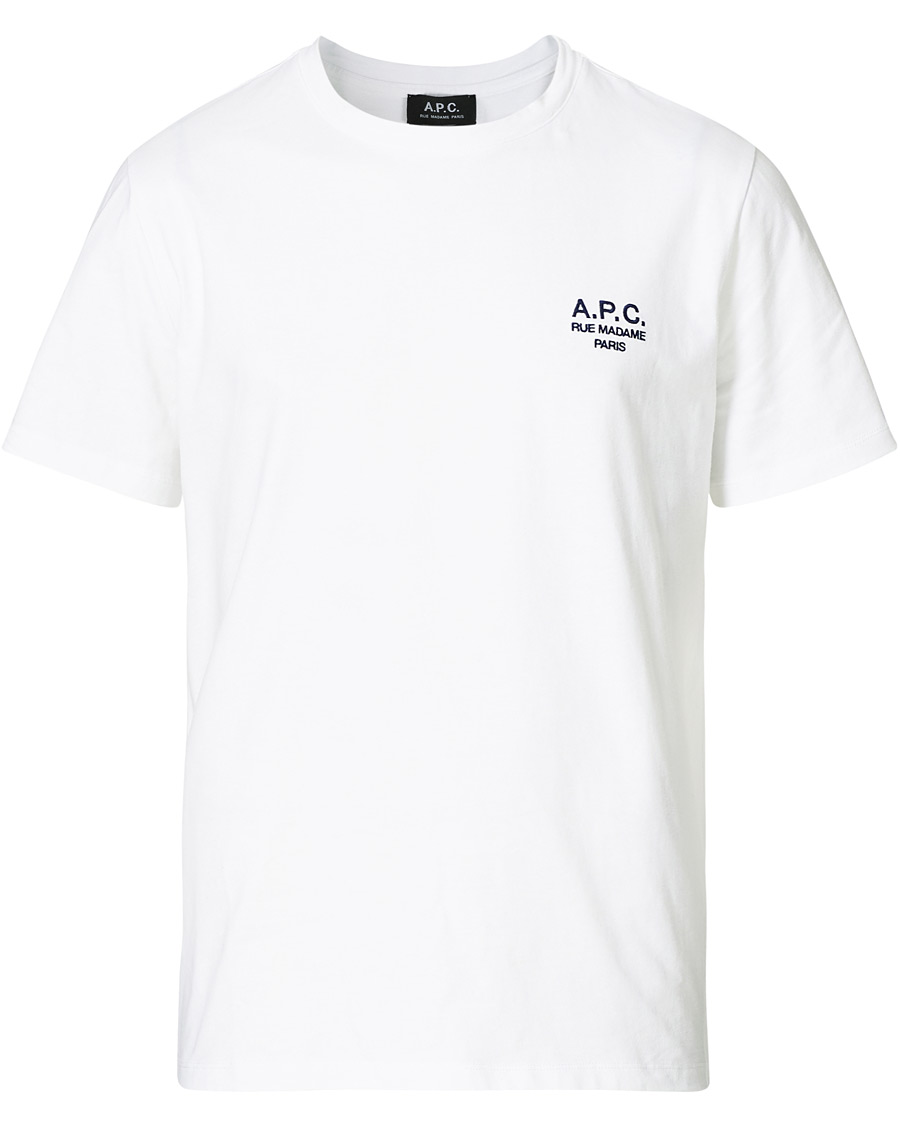 Herr | T-Shirts | A.P.C. | Raymond Short Sleeve Tee White