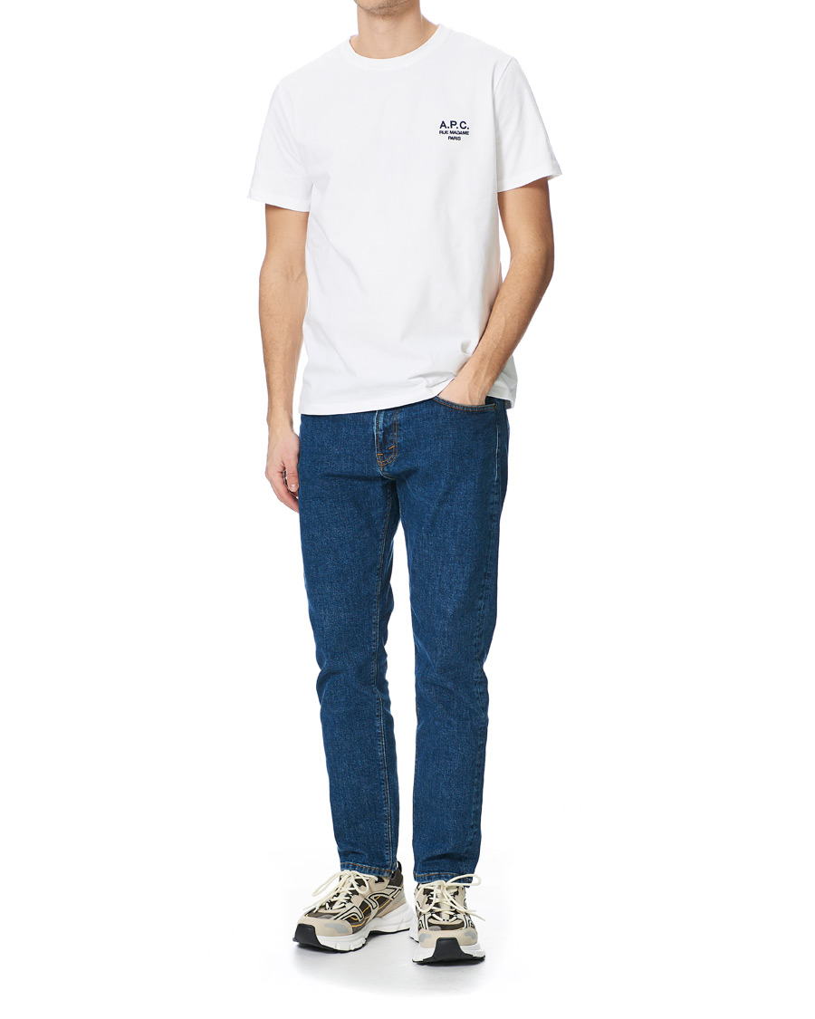 Herr | T-Shirts | A.P.C. | Raymond Short Sleeve Tee White