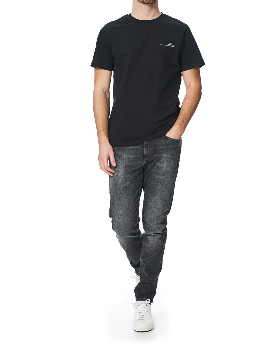 Herr | T-Shirts | A.P.C. | Item Short Sleeve T-Shirt Black