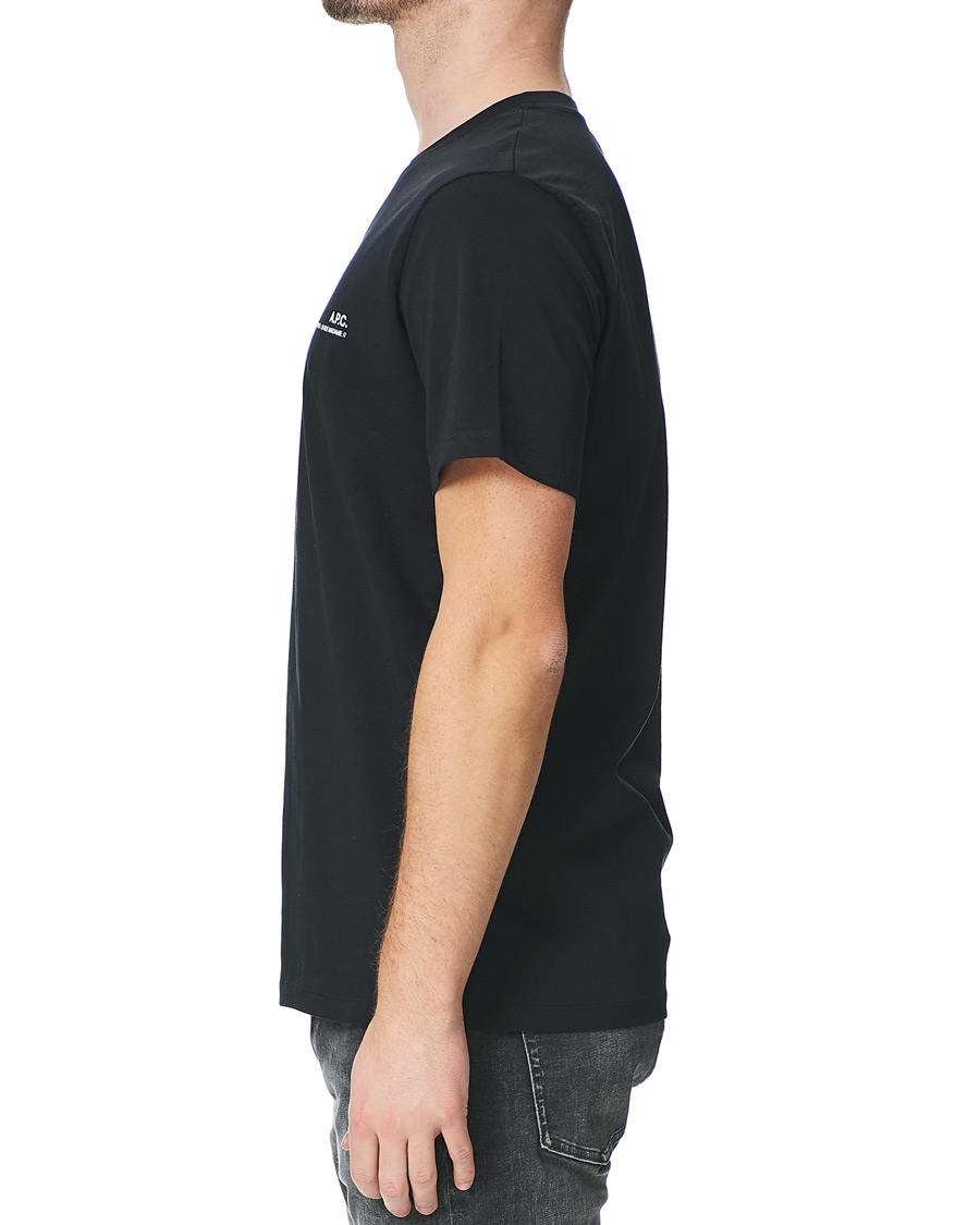 Herr | T-Shirts | A.P.C. | Item Short Sleeve T-Shirt Black