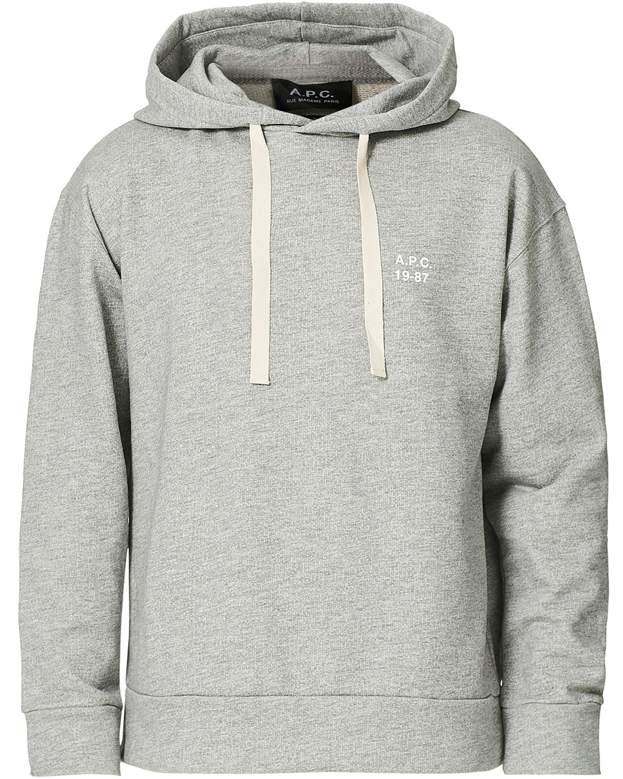 Herr | Tröjor | A.P.C. | Jason Vintage Hoodie Heather Grey