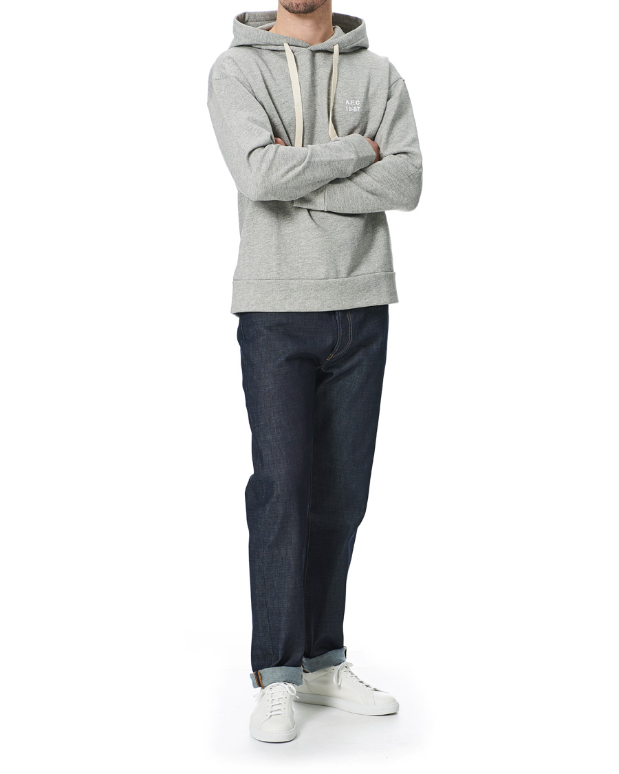 Herr | Tröjor | A.P.C. | Jason Vintage Hoodie Heather Grey
