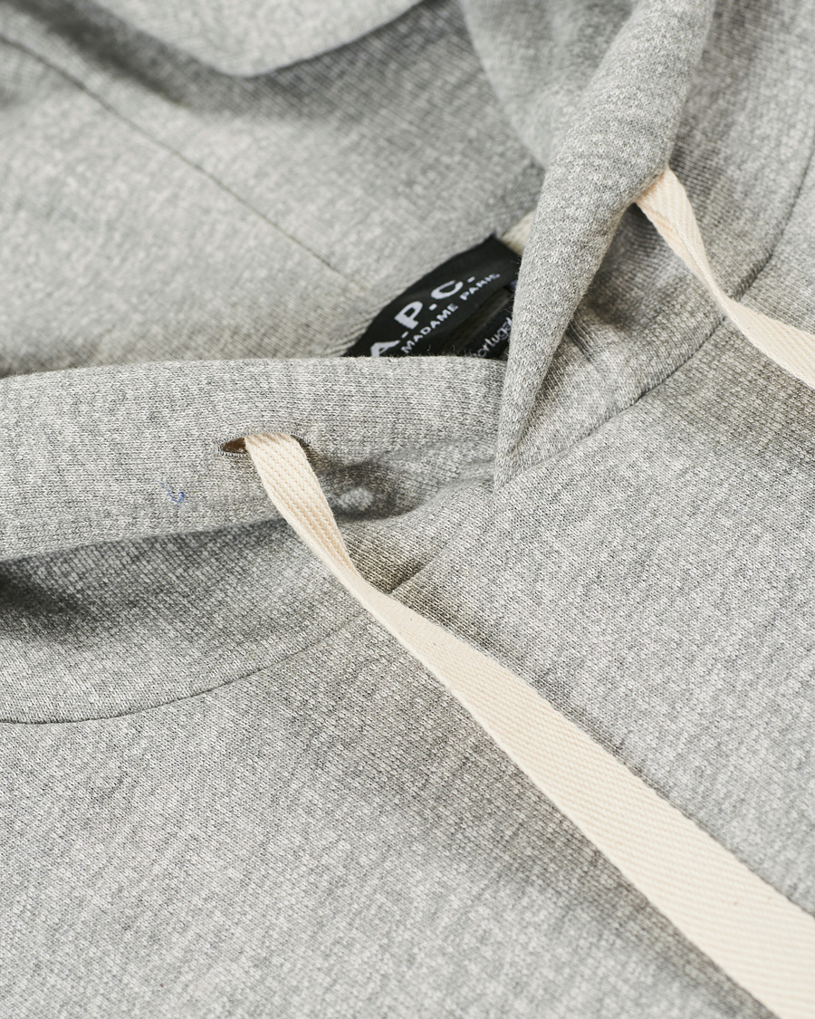 Herr | Tröjor | A.P.C. | Jason Vintage Hoodie Heather Grey