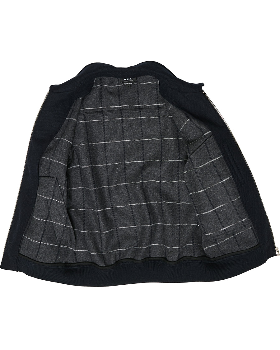 Herr | Jackor | A.P.C. | Wool Bomber jacket Navy