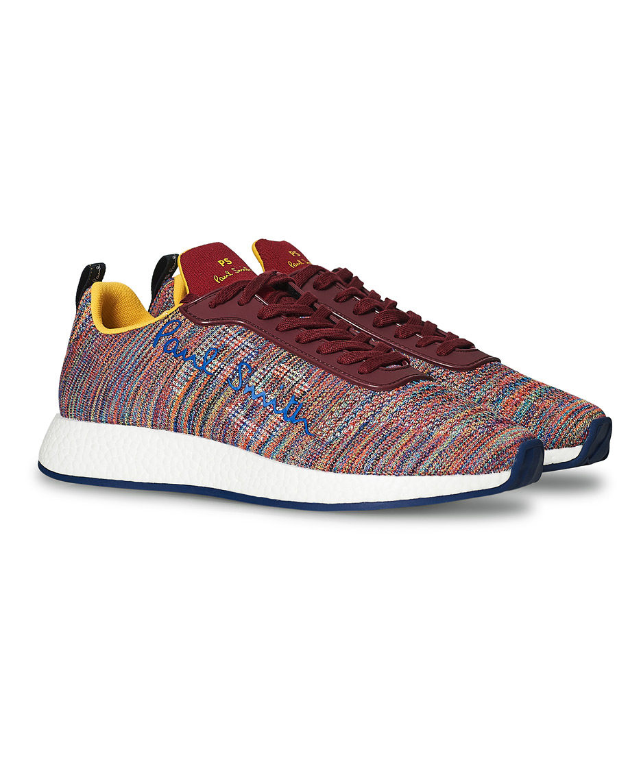 Herr | PS Paul Smith Zeus Running Sneakers Red | PS Paul Smith | Zeus Running Sneakers Red