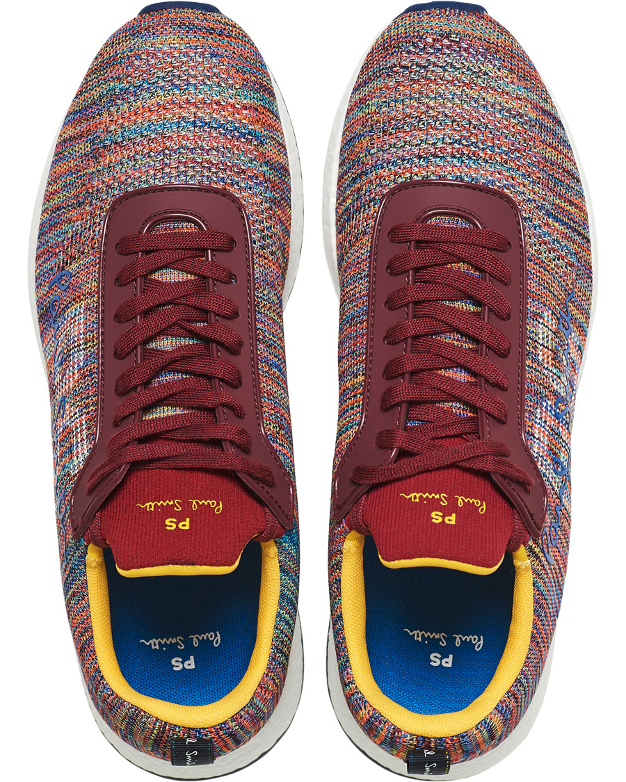 Herr | PS Paul Smith Zeus Running Sneakers Red | PS Paul Smith | Zeus Running Sneakers Red