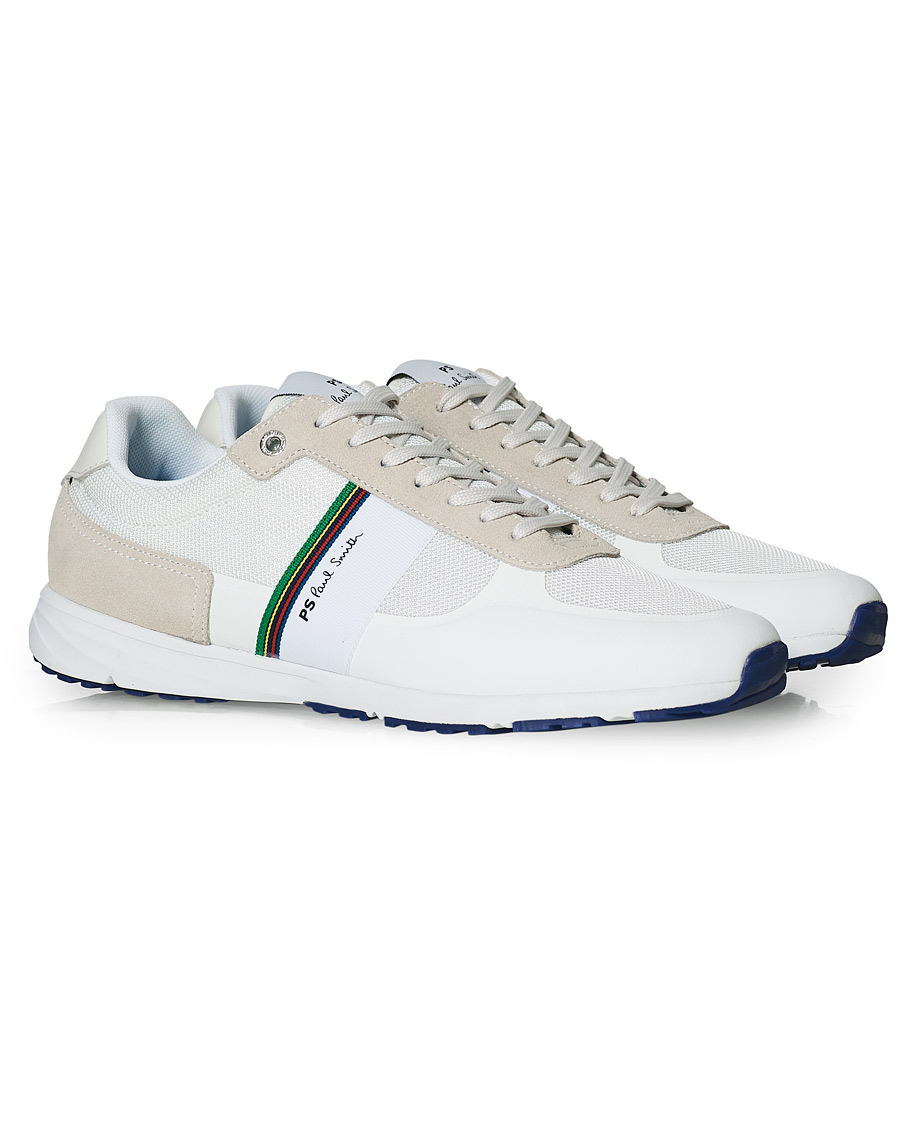 Herr | PS Paul Smith Huey Running Sneakers White | PS Paul Smith | Huey Running Sneakers White