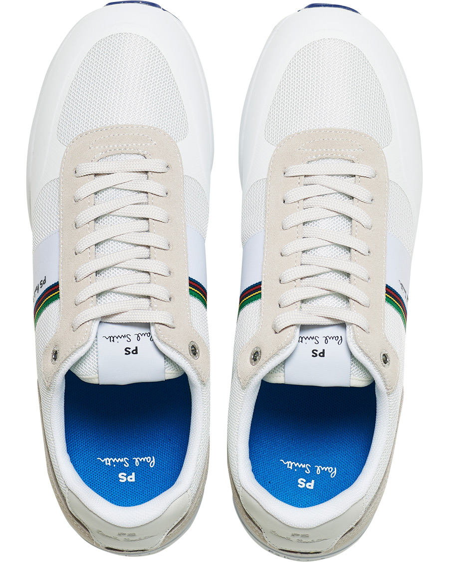 Herr | PS Paul Smith Huey Running Sneakers White | PS Paul Smith | Huey Running Sneakers White