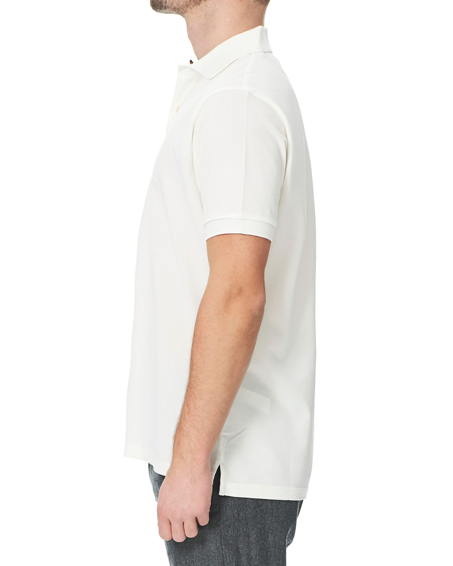 Herr | Pikéer | Paul Smith | Placket Stripe Polo White