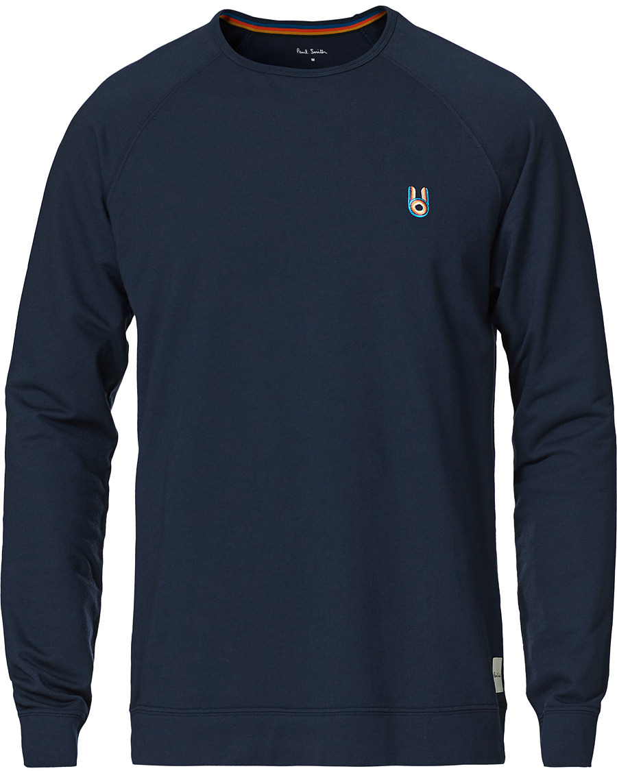 Herr | T-Shirts | Paul Smith | Long Sleeve Rabbit Tee Navy