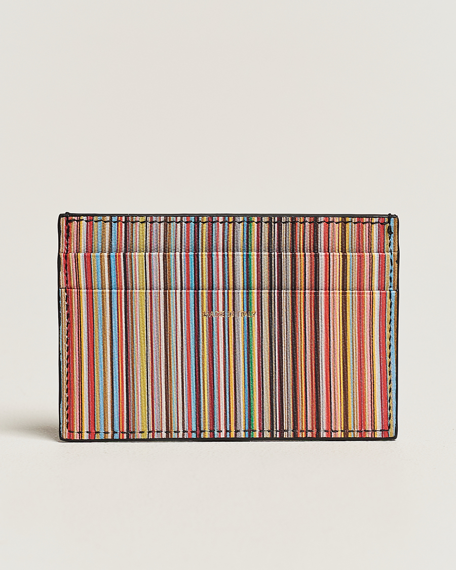 Herr | Paul Smith Signature Stripe Card Holder Multi | Paul Smith | Signature Stripe Card Holder Multi
