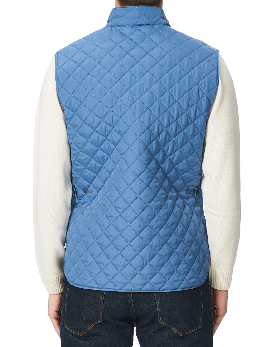 Herr | Jackor | Belstaff | Waistcoat Quilted Airforce Blue