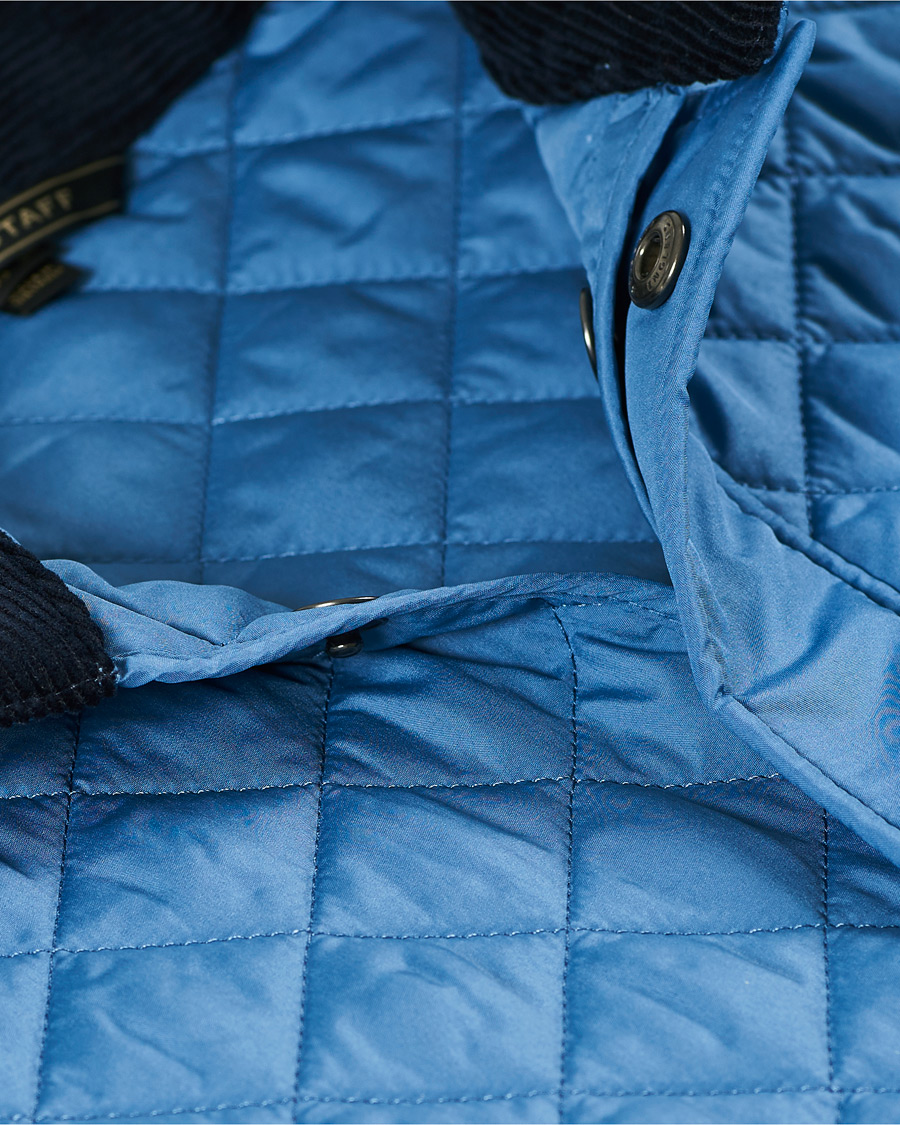Herr | Jackor | Belstaff | Waistcoat Quilted Airforce Blue