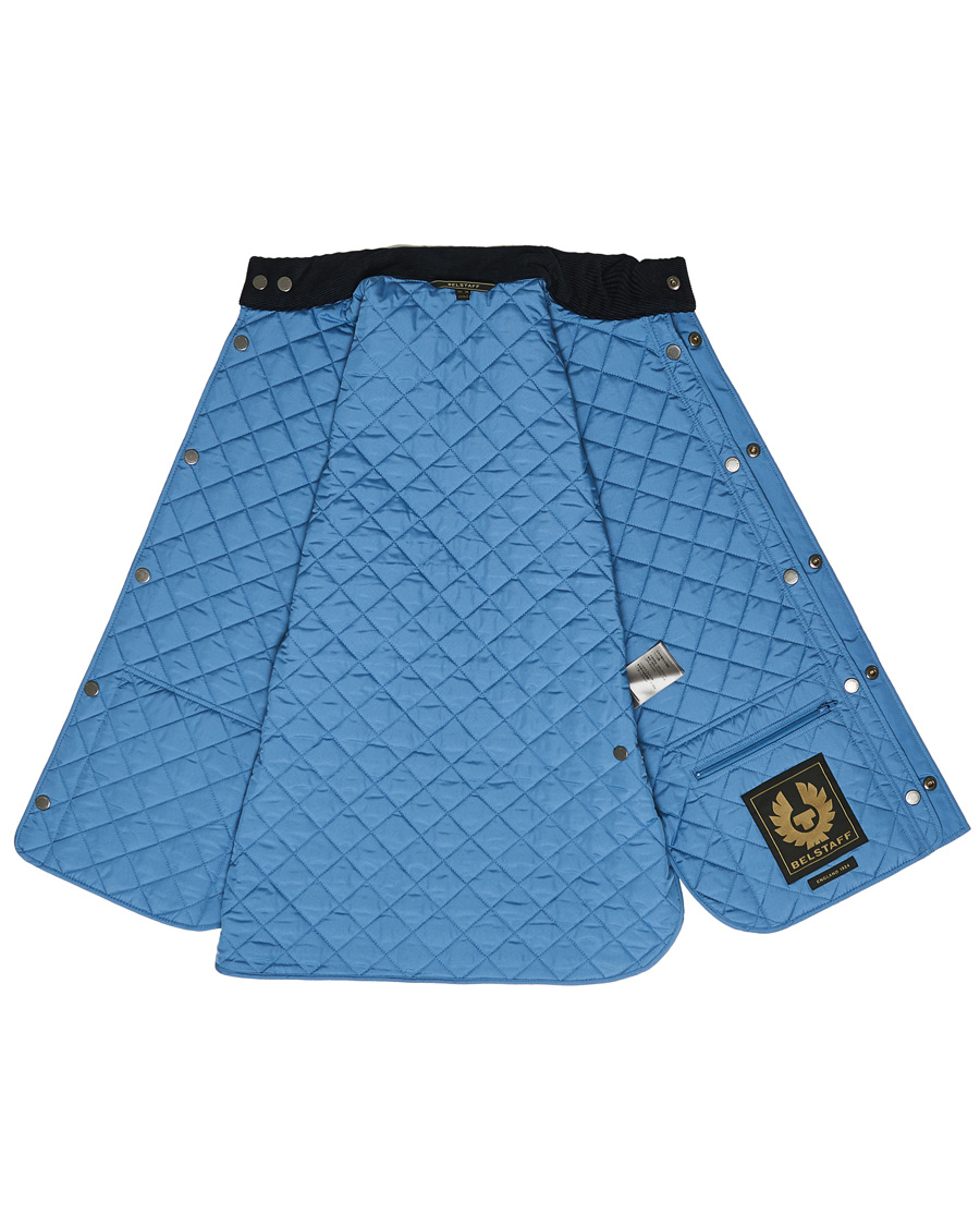 Herr | Jackor | Belstaff | Waistcoat Quilted Airforce Blue