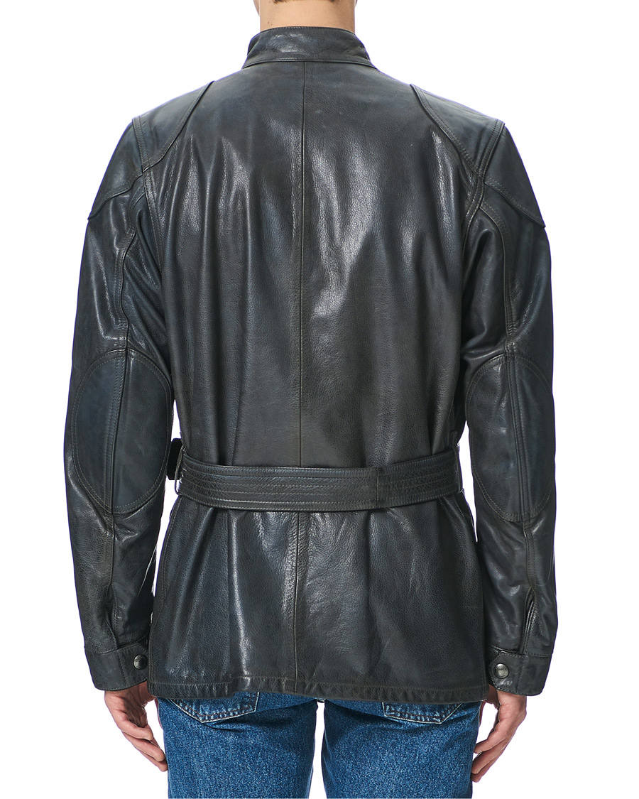 Herr | Jackor | Belstaff | Trialmaster Panther 2.0 Leather Jacket Blue Brown