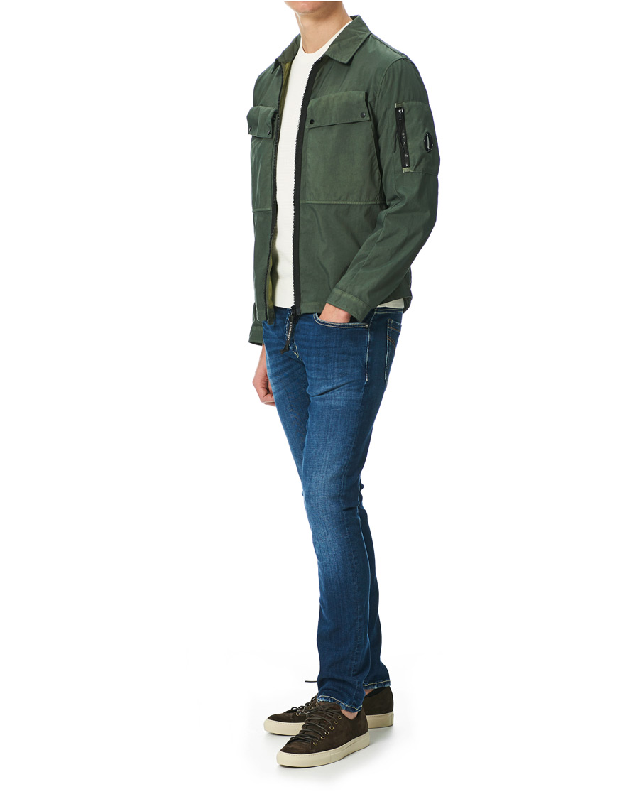 Herr | Skjortor | C.P. Company | Taylon P Garment Dyed Shirt Jacket Green