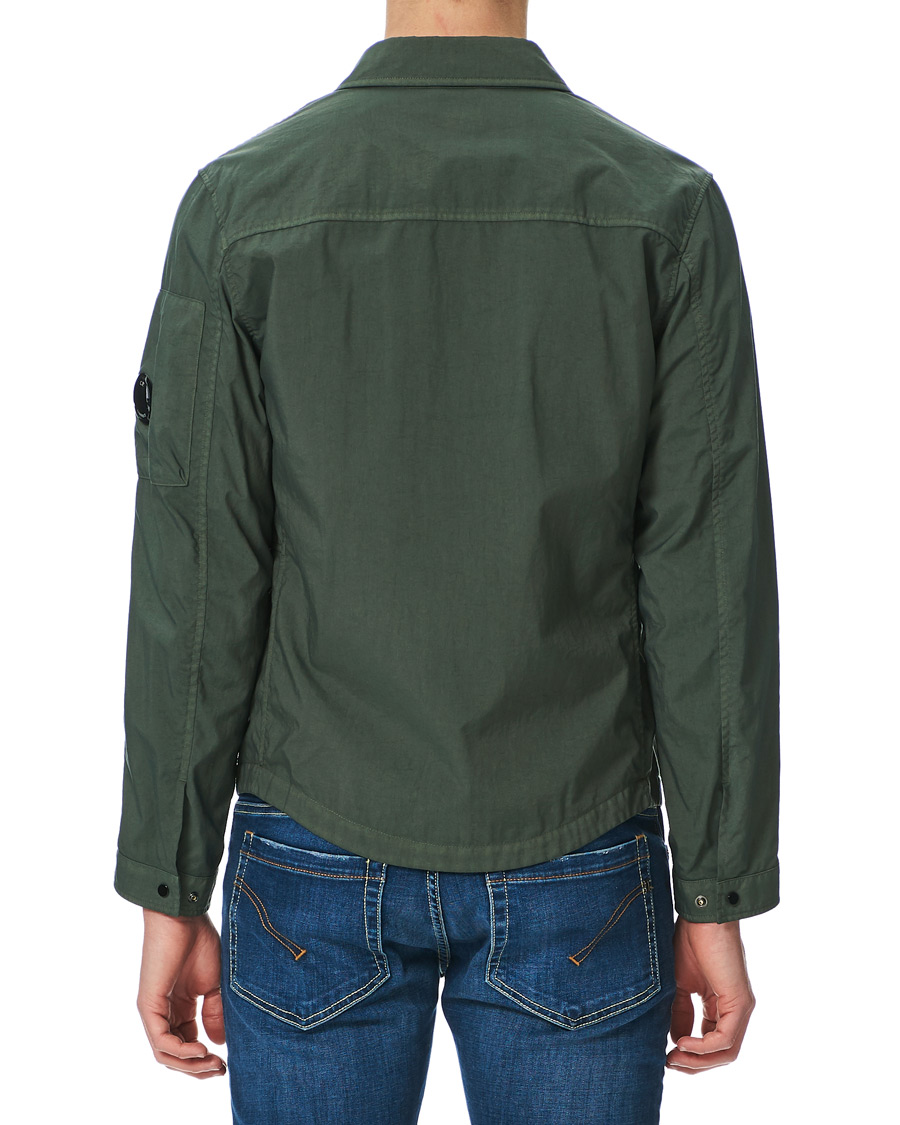 Herr | Skjortor | C.P. Company | Taylon P Garment Dyed Shirt Jacket Green