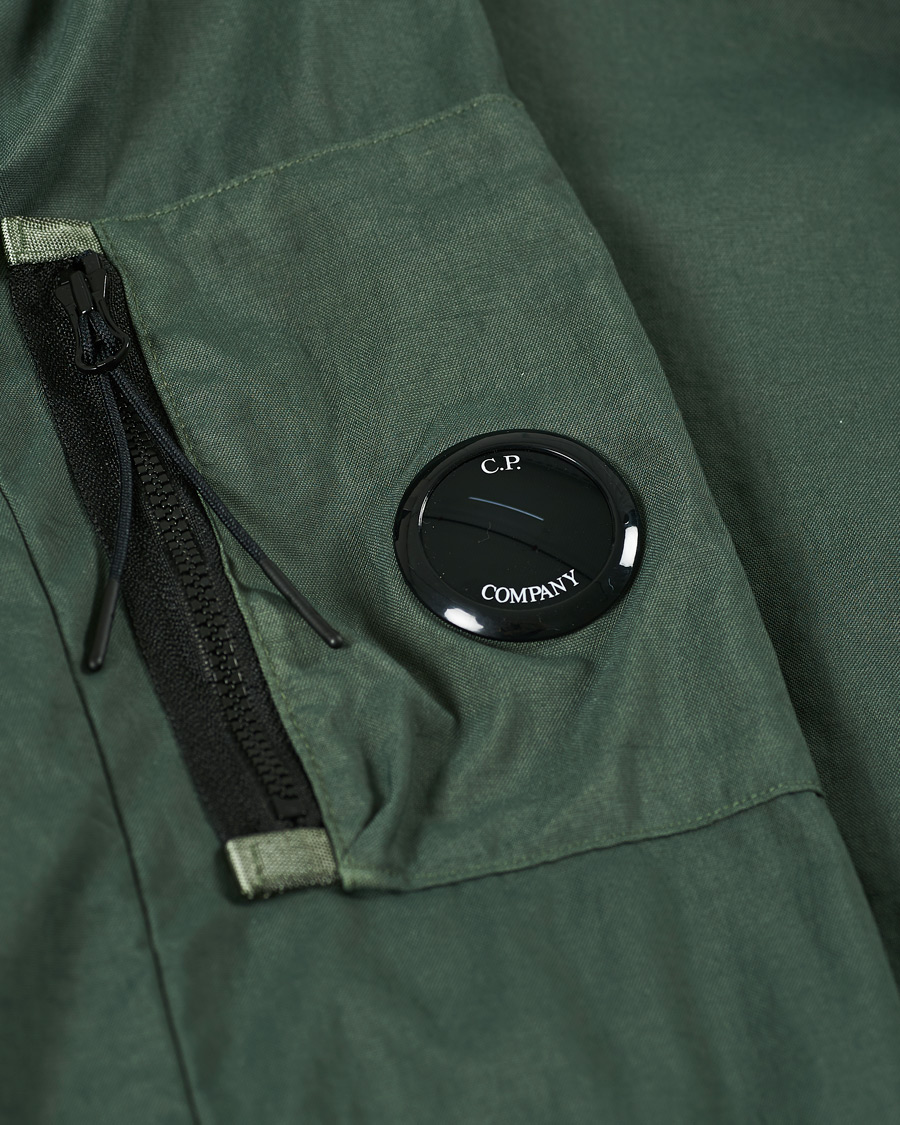 Herr | Skjortor | C.P. Company | Taylon P Garment Dyed Shirt Jacket Green