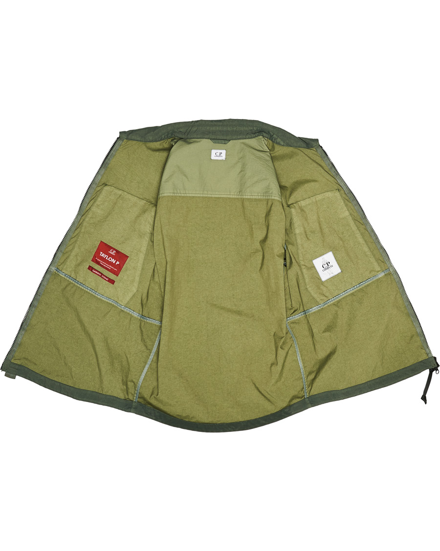Herr | Skjortor | C.P. Company | Taylon P Garment Dyed Shirt Jacket Green