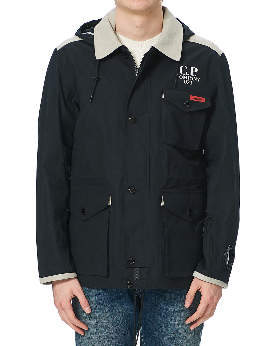 Herr | Jackor | C.P. Company | Ventile La Mille Jacket Black