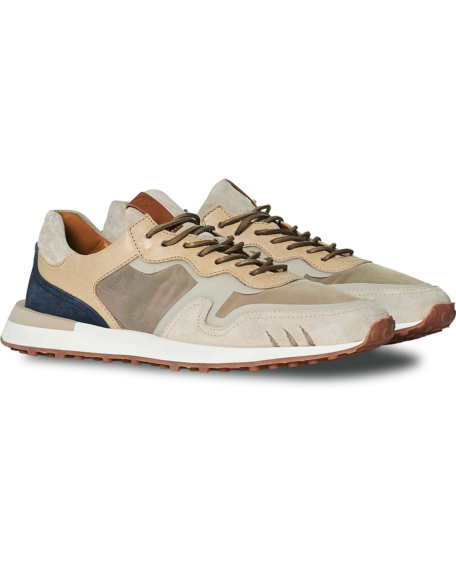 Herr | Buttero Futura Running Sneaker Beige Multi | Buttero | Futura Running Sneaker Beige Multi