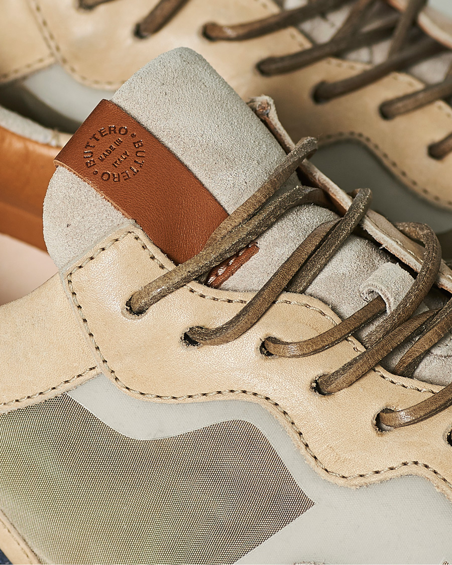 Herr | Buttero Futura Running Sneaker Beige Multi | Buttero | Futura Running Sneaker Beige Multi