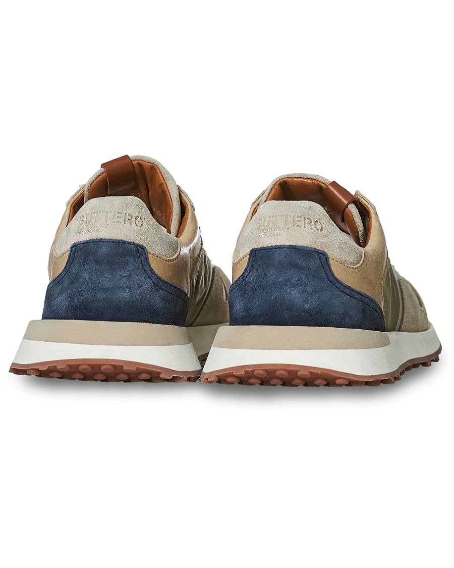 Herr | Buttero Futura Running Sneaker Beige Multi | Buttero | Futura Running Sneaker Beige Multi