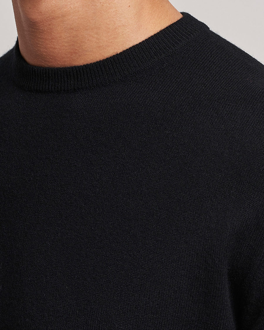 Herr | Tröjor | People's Republic of Cashmere | Cashmere Roundneck Black