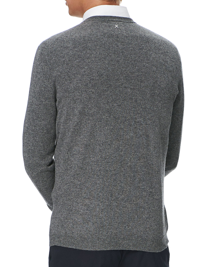 Herr | Tröjor | People's Republic of Cashmere | Cashmere Roundneck Heather Grey