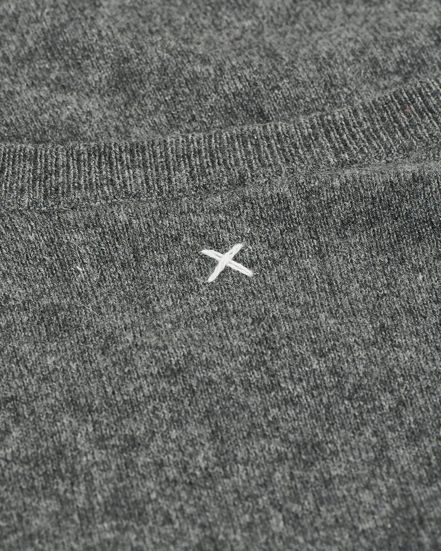 Herr | Tröjor | People's Republic of Cashmere | Cashmere Roundneck Heather Grey
