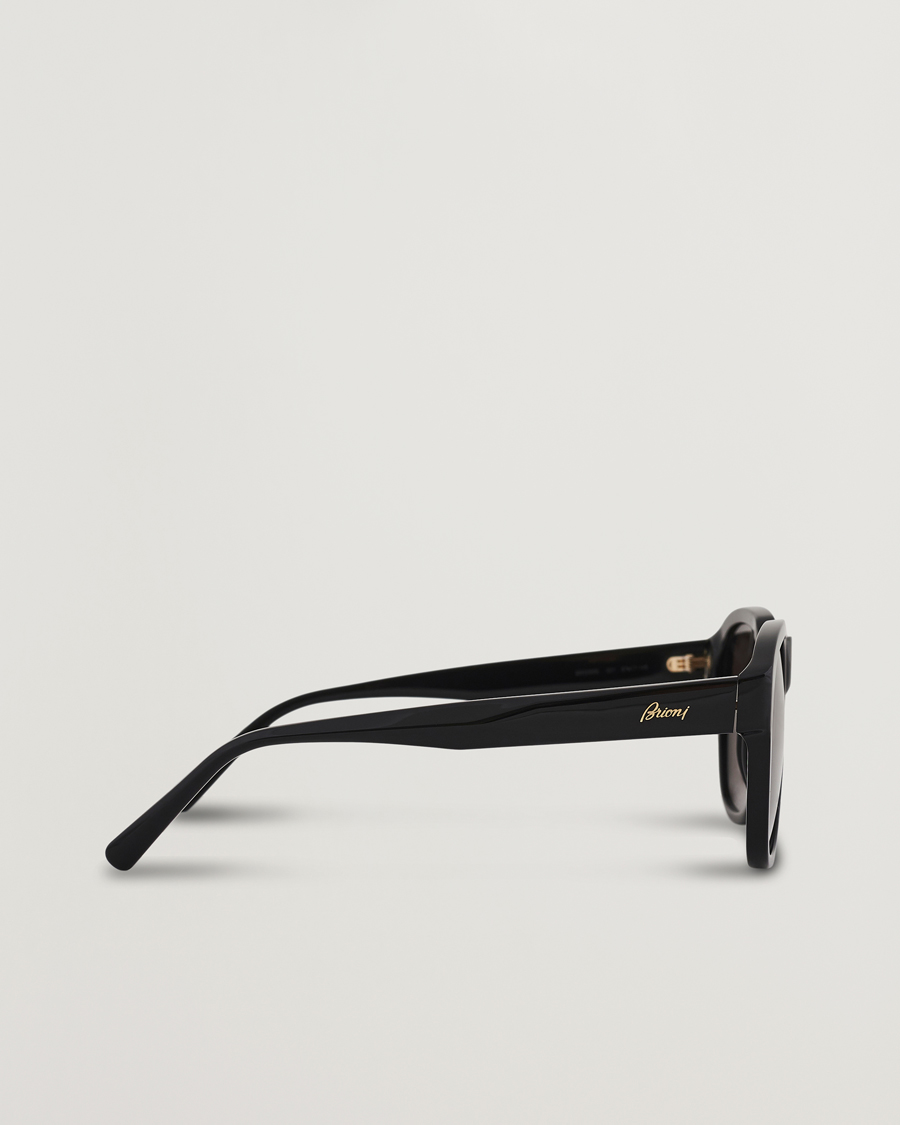 Herr | Brioni BR0088S Sunglasses Black/Grey | Brioni | BR0088S Sunglasses Black/Grey