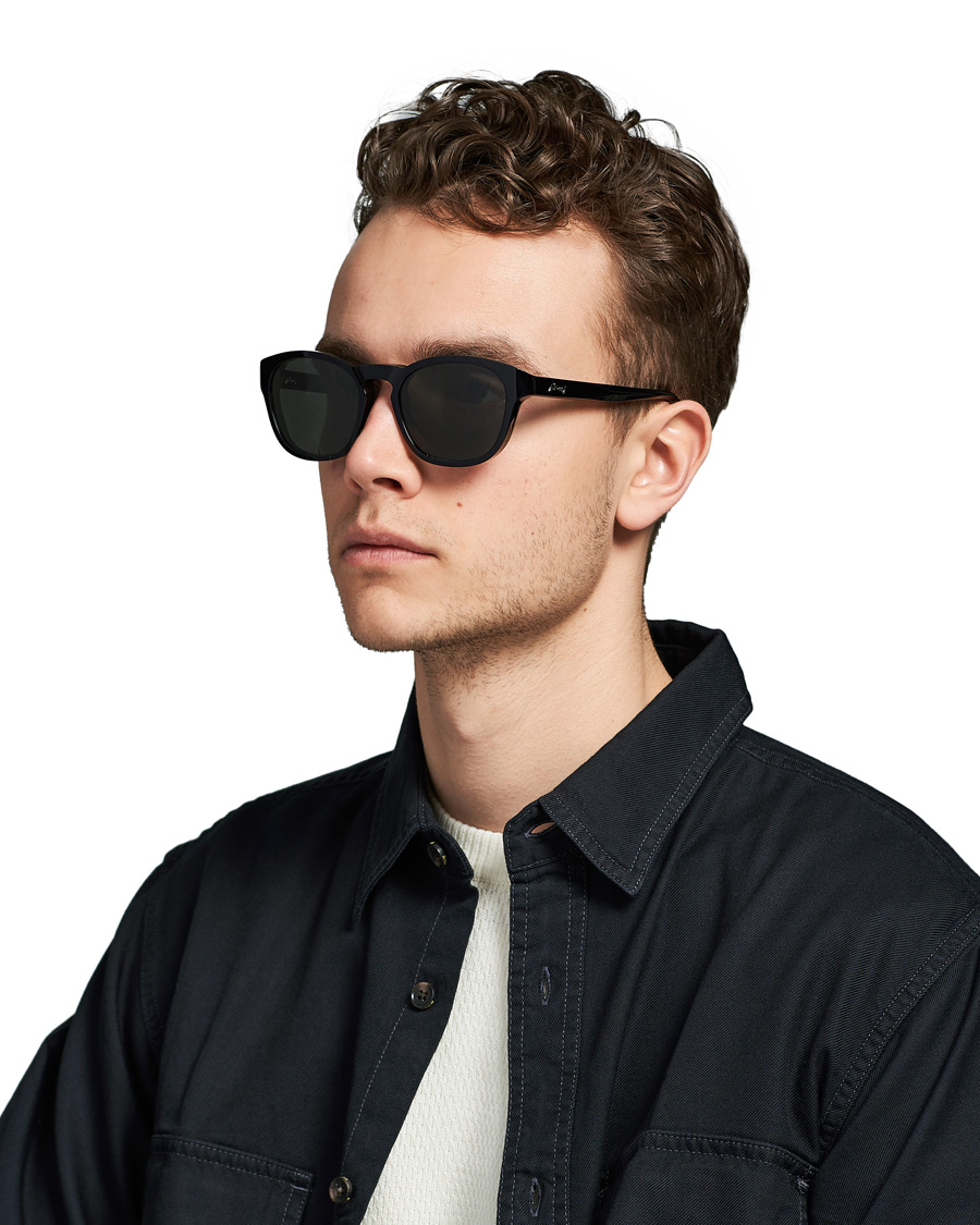 Herr | Brioni BR0082S Sunglasses Black/Grey | Brioni | BR0082S Sunglasses Black/Grey