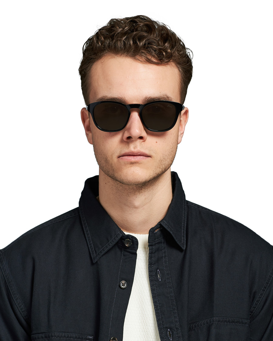 Herr | Brioni BR0082S Sunglasses Black/Grey | Brioni | BR0082S Sunglasses Black/Grey