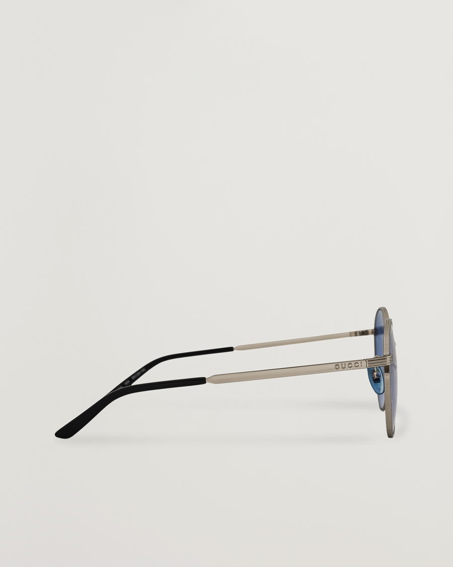 Herr | Gucci GG0944SA Sunglasses Silver/Blue | Gucci | GG0944SA Sunglasses Silver/Blue