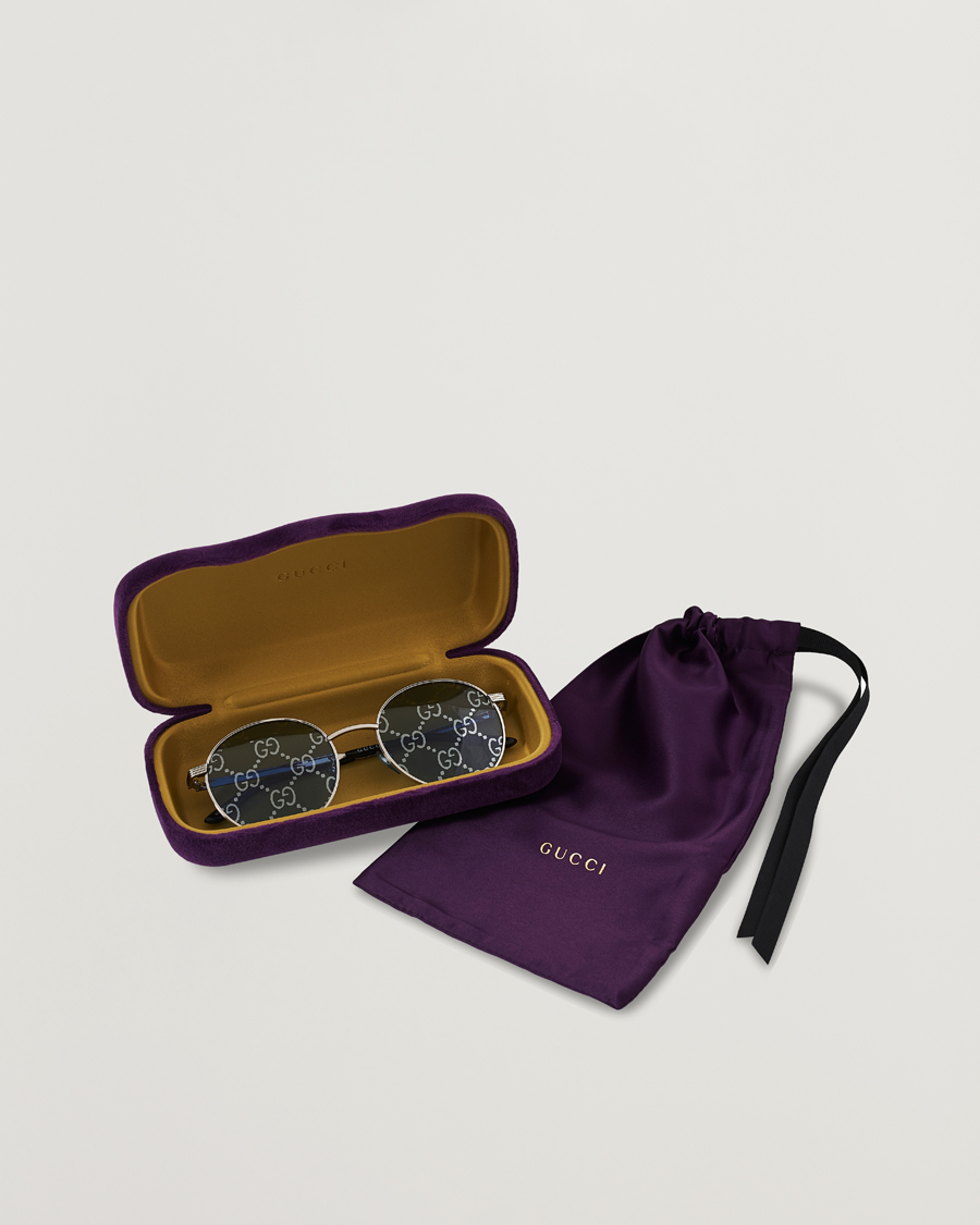 Herr | Gucci GG0944SA Sunglasses Silver/Blue | Gucci | GG0944SA Sunglasses Silver/Blue