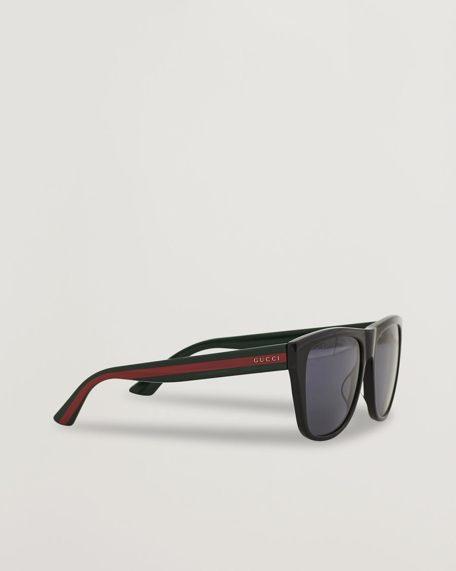 Herr | Solglasögon | Gucci | GG0926S Sunglasses Black/Green