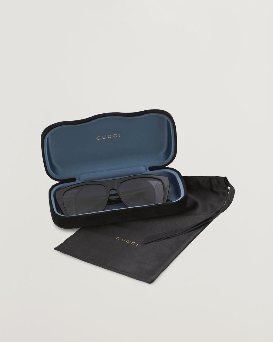 Herr | Solglasögon | Gucci | GG0926S Sunglasses Black/Green