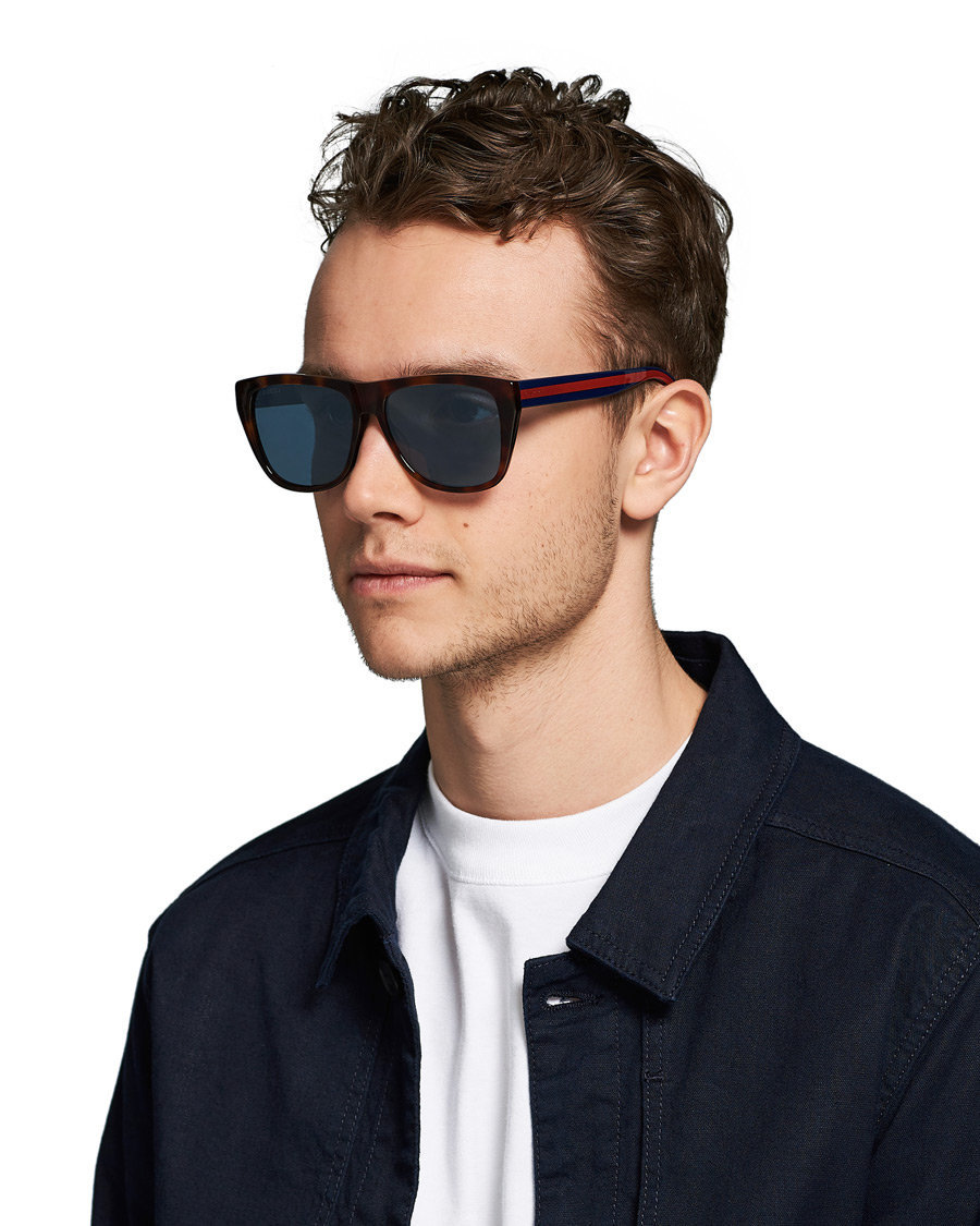Herr | Gucci GG0926S Sunglasses Havana/Blue | Gucci | GG0926S Sunglasses Havana/Blue