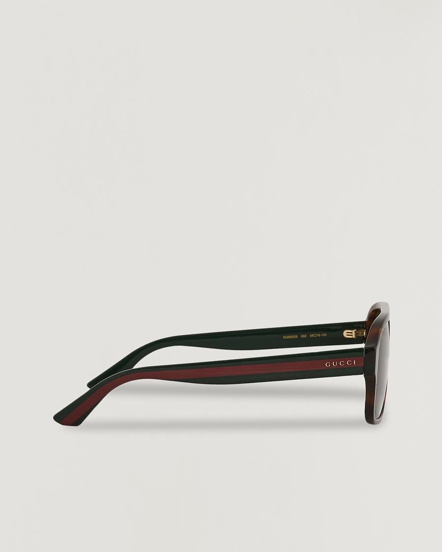 Herr | Gucci GG0925S Sunglasses Havana/Green | Gucci | GG0925S Sunglasses Havana/Green