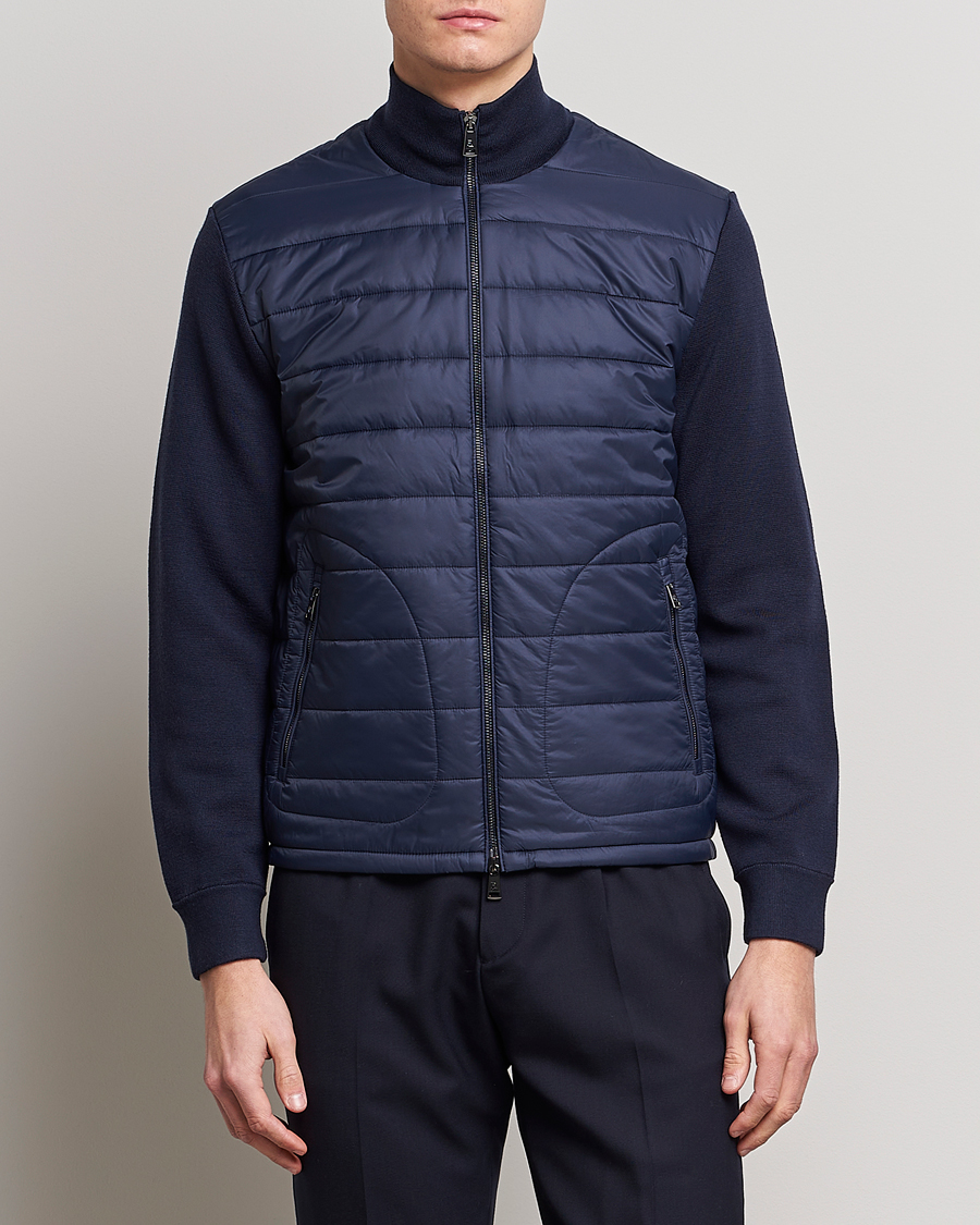 Herr | Dressade jackor | Ralph Lauren Purple Label | Hybrid Zip Jacket Chairman Navy