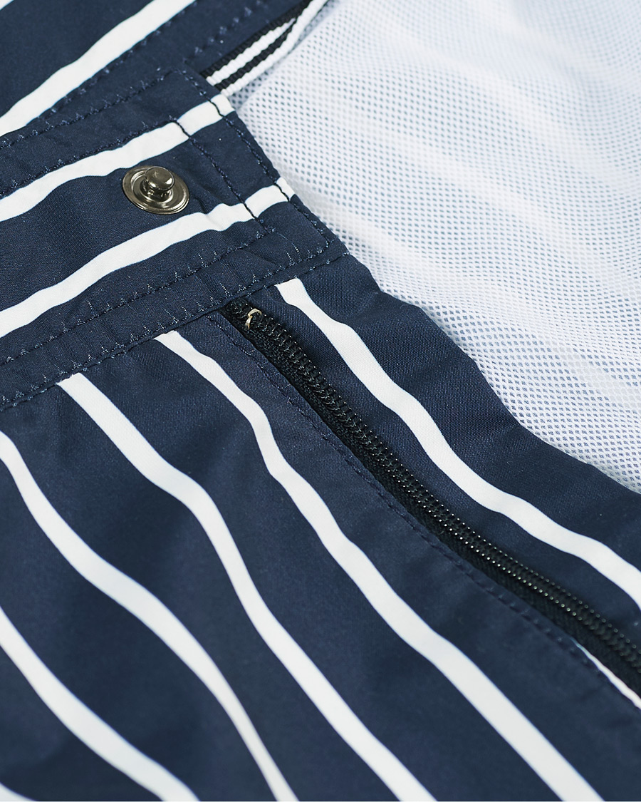 Herr | Badbyxor | Ralph Lauren Purple Label | Riviera Swim Trunks Navy/White