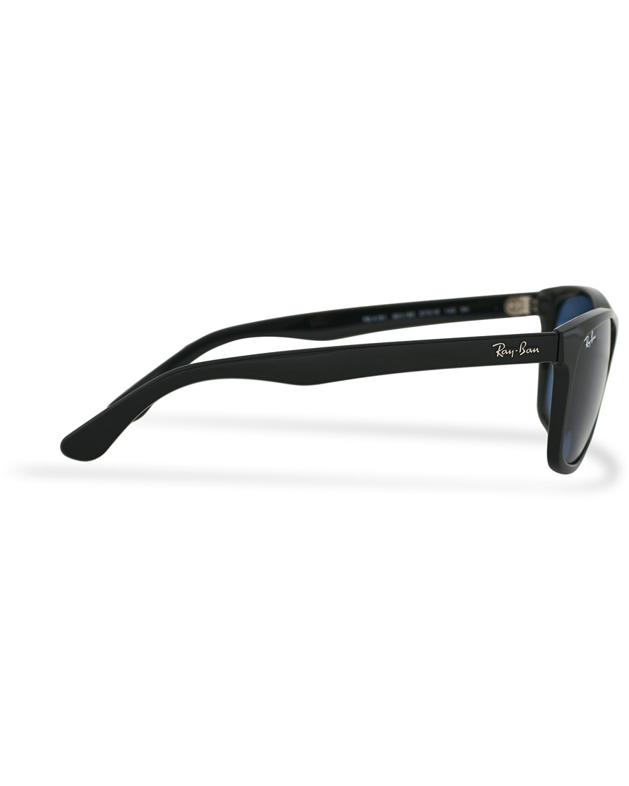 Herr | Ray-Ban RB4181 Sunglasses Shiny Black/Blue | Ray-Ban | RB4181 Sunglasses Shiny Black/Blue