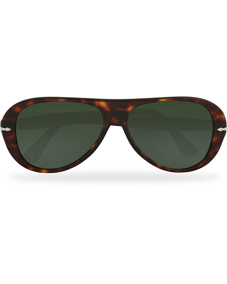 Herr | Persol PO3260S Sunglasses Havana/Green | Persol | PO3260S Sunglasses Havana/Green