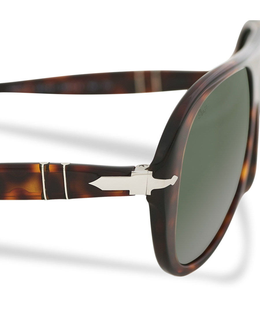 Herr | Persol PO3260S Sunglasses Havana/Green | Persol | PO3260S Sunglasses Havana/Green