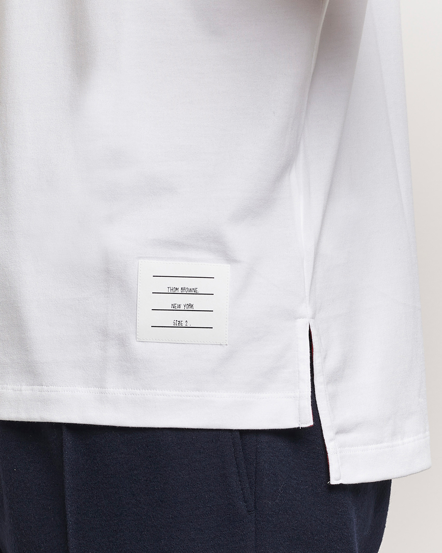 Herr | T-Shirts | Thom Browne | Relaxed Fit Short Sleeve T-Shirt White