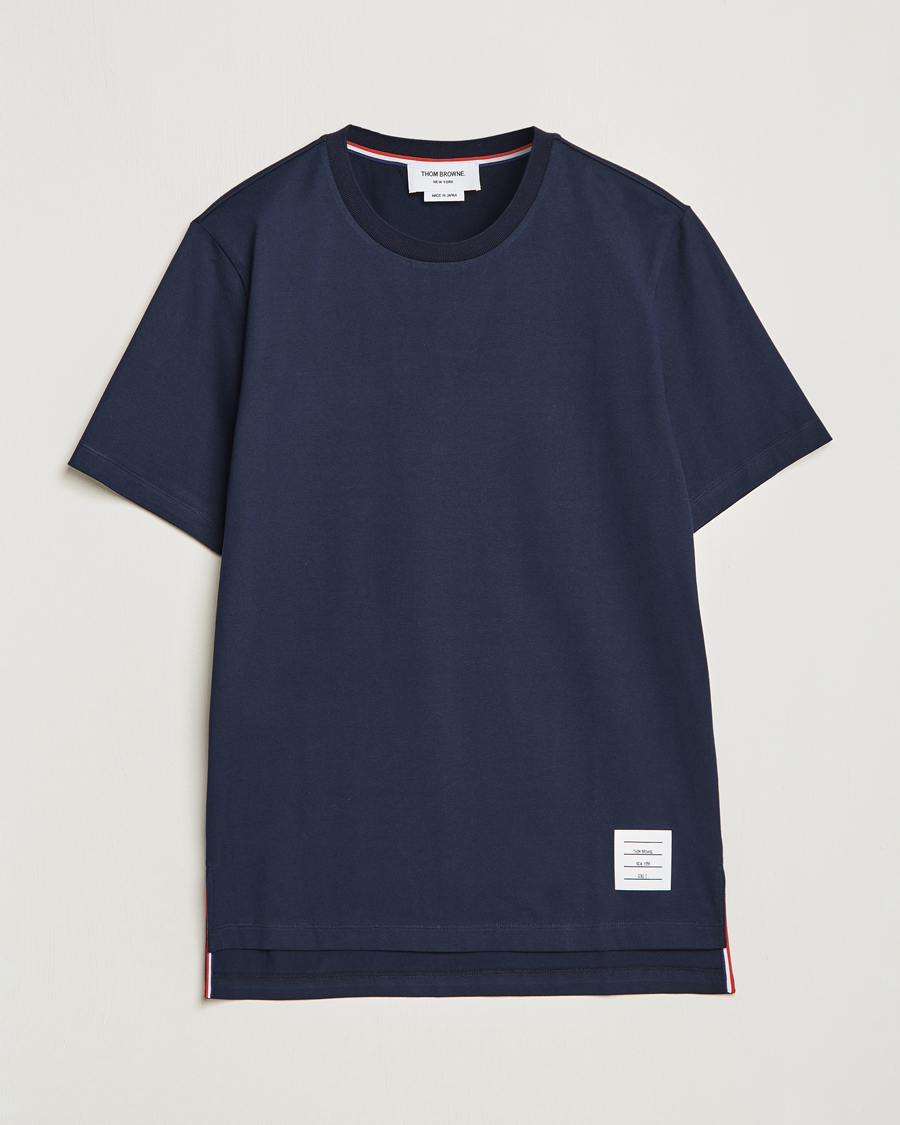 Herr | T-Shirts | Thom Browne | Relaxed Fit T-Shirt Navy